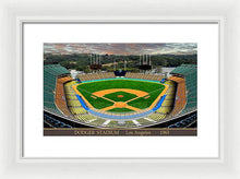 Load image into Gallery viewer, Dodger Stadium 1963 - Framed Print
