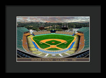 Load image into Gallery viewer, Dodger Stadium 1963 - Framed Print
