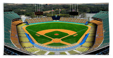 Load image into Gallery viewer, Dodger Stadium 1963 - Beach Towel
