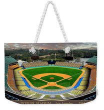 Load image into Gallery viewer, Dodger Stadium 1963 - Weekender Tote Bag

