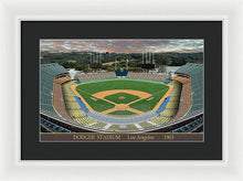 Load image into Gallery viewer, Dodger Stadium 1963 - Framed Print
