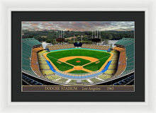 Load image into Gallery viewer, Dodger Stadium 1963 - Framed Print
