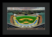 Load image into Gallery viewer, Dodger Stadium 1963 - Framed Print
