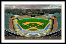 Load image into Gallery viewer, Dodger Stadium 1963 - Framed Print
