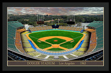 Load image into Gallery viewer, Dodger Stadium 1963 - Framed Print
