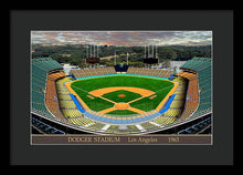 Load image into Gallery viewer, Dodger Stadium 1963 - Framed Print
