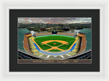 Load image into Gallery viewer, Dodger Stadium 1963 - Framed Print
