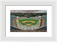 Load image into Gallery viewer, Dodger Stadium 1963 - Framed Print
