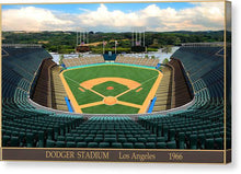 Load image into Gallery viewer, Dodger Stadium 1966 - Canvas Print
