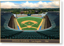 Load image into Gallery viewer, Dodger Stadium 1966 - Canvas Print
