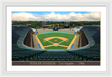 Load image into Gallery viewer, Dodger Stadium 1966 - Framed Print
