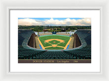 Load image into Gallery viewer, Dodger Stadium 1966 - Framed Print
