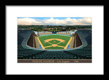 Load image into Gallery viewer, Dodger Stadium 1966 - Framed Print
