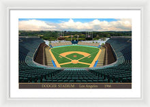 Load image into Gallery viewer, Dodger Stadium 1966 - Framed Print
