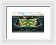 Load image into Gallery viewer, Dodger Stadium 1966 - Framed Print
