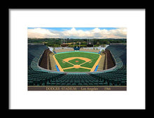 Load image into Gallery viewer, Dodger Stadium 1966 - Framed Print
