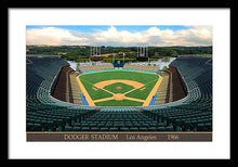 Load image into Gallery viewer, Dodger Stadium 1966 - Framed Print
