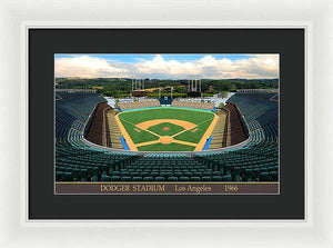 Dodger Stadium 1966 - Framed Print