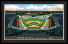 Load image into Gallery viewer, Dodger Stadium 1966 - Framed Print
