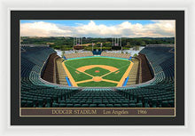 Load image into Gallery viewer, Dodger Stadium 1966 - Framed Print
