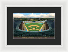 Load image into Gallery viewer, Dodger Stadium 1966 - Framed Print
