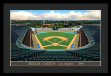 Load image into Gallery viewer, Dodger Stadium 1966 - Framed Print
