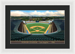 Dodger Stadium 1966 - Framed Print