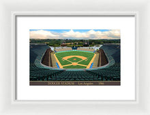 Load image into Gallery viewer, Dodger Stadium 1966 - Framed Print
