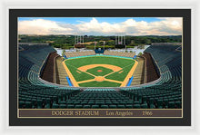 Load image into Gallery viewer, Dodger Stadium 1966 - Framed Print
