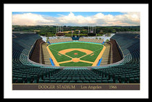 Load image into Gallery viewer, Dodger Stadium 1966 - Framed Print
