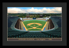 Load image into Gallery viewer, Dodger Stadium 1966 - Framed Print
