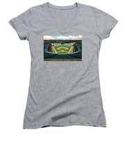 Load image into Gallery viewer, Dodger Stadium 1966 - Women&#39;s V-Neck
