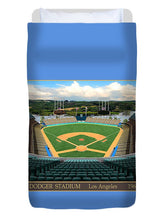 Load image into Gallery viewer, Dodger Stadium 1966 - Duvet Cover
