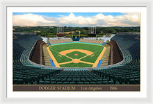 Load image into Gallery viewer, Dodger Stadium 1966 - Framed Print
