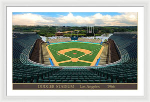 Dodger Stadium 1966 - Framed Print