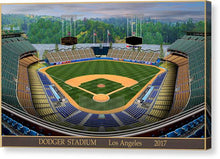 Load image into Gallery viewer, Dodger Stadium 2017 - Canvas Print
