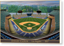 Load image into Gallery viewer, Dodger Stadium 2017 - Canvas Print
