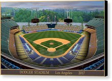 Load image into Gallery viewer, Dodger Stadium 2017 - Canvas Print
