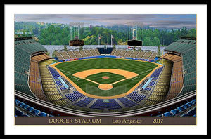 Dodger Stadium 2017 - Framed Print