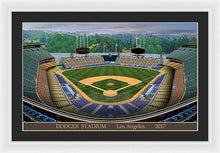 Load image into Gallery viewer, Dodger Stadium 2017 - Framed Print
