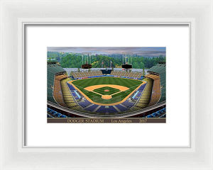 Dodger Stadium 2017 - Framed Print