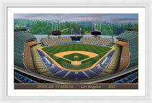 Load image into Gallery viewer, Dodger Stadium 2017 - Framed Print
