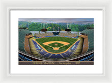 Load image into Gallery viewer, Dodger Stadium 2017 - Framed Print
