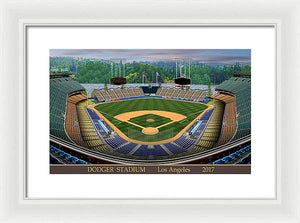 Dodger Stadium 2017 - Framed Print