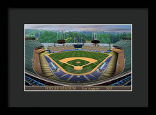 Load image into Gallery viewer, Dodger Stadium 2017 - Framed Print
