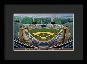 Dodger Stadium 2017 - Framed Print