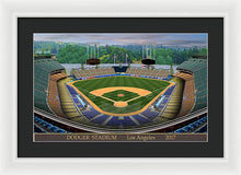 Load image into Gallery viewer, Dodger Stadium 2017 - Framed Print
