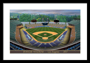 Dodger Stadium 2017 - Framed Print