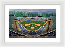 Load image into Gallery viewer, Dodger Stadium 2017 - Framed Print
