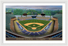 Load image into Gallery viewer, Dodger Stadium 2017 - Framed Print
